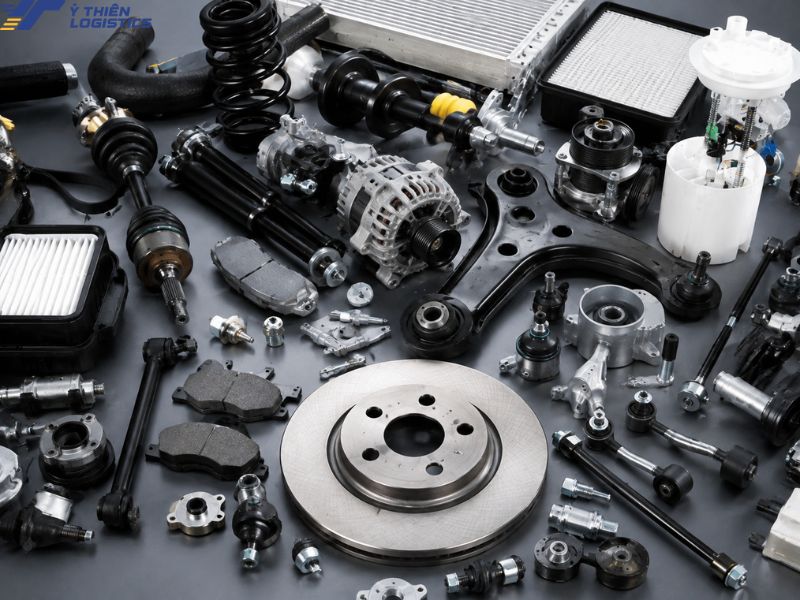 thủ tục nhập khẩu phụ tùng ô tô